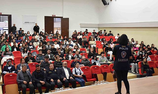 Üniversite öğrencileri uyuşturucuya karşı bilinçlendi