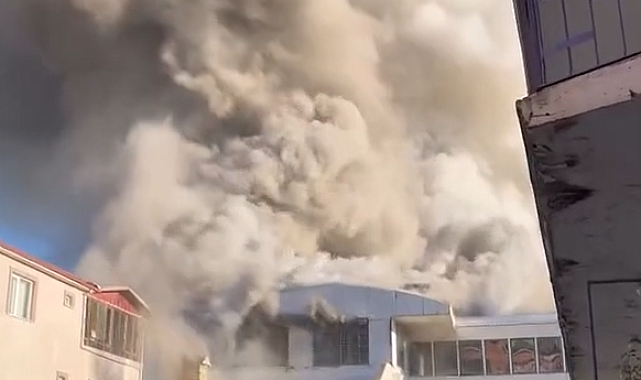 Yalova'da korkutan otel yangını