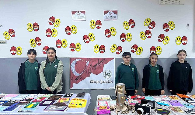 Yalova'da öğrencilerin üretimleri görücüye çıktı