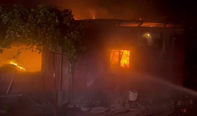 Yangından dönen itfaiye personeli kazada yaralandı