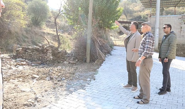 Yenipazar'da belediye ekiplerinden hummalı çalışma