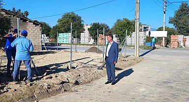 Yenipazar'da belediye ekiplerinden yoğun mesai