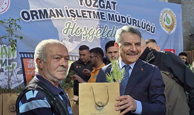 Yozgat'ta 110 bin fidan toprakla buluşacak