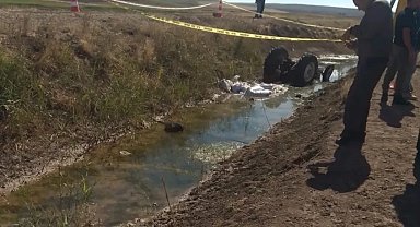 Yozgat'ta traktör devrildi: 1 ölü, 1 yaralı