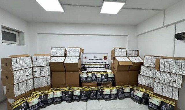 1 milyon liralık kaçak tütün operasyonu: 1 gözaltı