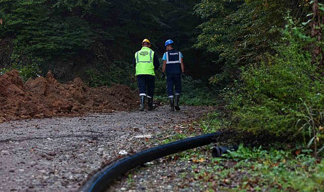 2 bin 800 metrelik hat ile Hendek Yarıca'nın içme su geleceği teminat altında