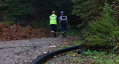 2 bin 800 metrelik hat ile Hendek Yarıca'nın içme su geleceği teminat altında