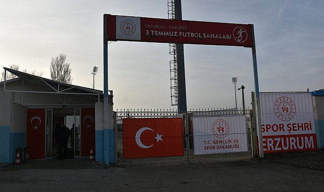 3 Temmuz Stadı'nda sporcular daha güvenli ortamda spor yapacak