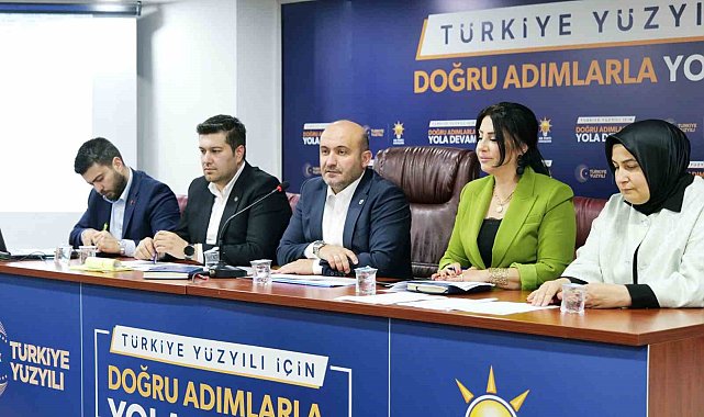 '3 Kademe İlçe Başkanları ve İlçe Koordinatörleri Birim Toplantısı' gerçekleştirdi