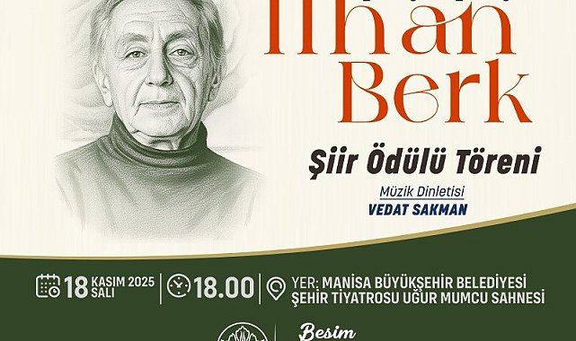 'İlhan Berk Şiir Ödülü' sahibini buldu