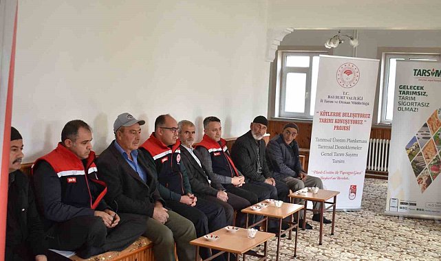 'Köylerde Buluşuyoruz, Tarımı Konuşuyoruz' projesi kapsamında üreticilerle buluşmalar devam ediyor
