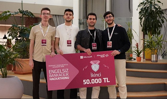 50 bin liralık ödülün sahibi oldular