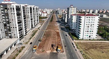 60 bin metrekarelik alanda peyzaj çalışması