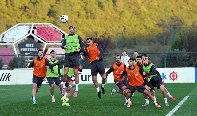 A Milli Futbol Takımı, Bulgaristan maçı hazırlıklarını sürdürdü