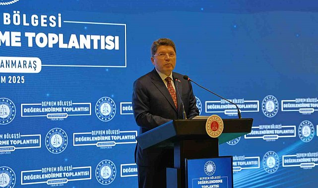 Adalet Bakanı Yılmaz Tunç: "Deprem bölgesinde 2 bin 591 ceza davası açıldı"