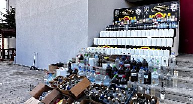 Adana'da kaçak içki operasyonu: 16 gözaltı