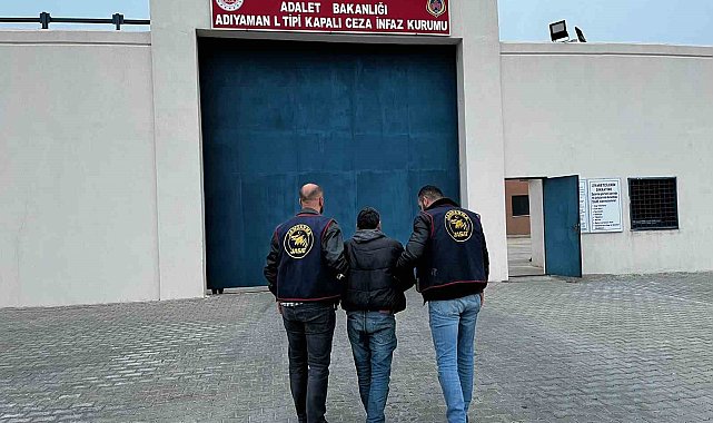 Adıyaman 13 yıl hapis cezası bulunan şahıs yakalandı