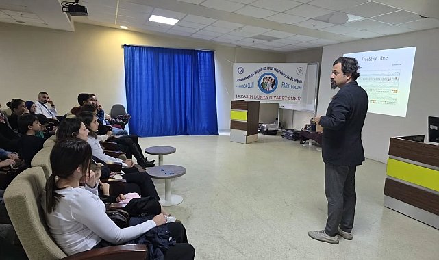 ADÜ Hastanesi'nde diyabetli çocuklar için farkındalık etkinliği düzenlendi