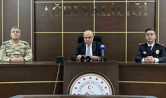 Ağrı Valisi Koç: "Devletimiz, milletimizin huzuru ve güvenliği için daima güçlü ve kararlıdır"