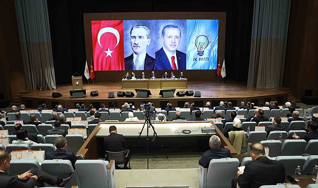 AK Parti MKYK toplantısı başladı