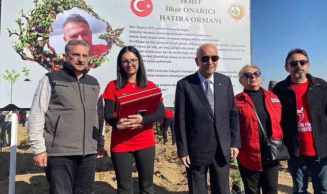 Akut Şehitleri anısına 3 hatıra ormanı