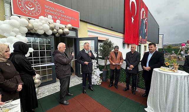 Alaplı'da gündüz bakım evi ve çocuk kulübü açıldı