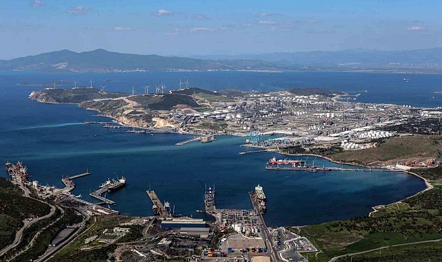 Aliağa limanlarında 73 milyon ton elleçleme yapıldı