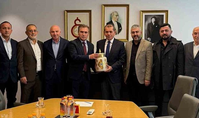 Alucra Kalkınma ve Eğitim Vakfı'ndan, Dursun Özbek'e ziyaret