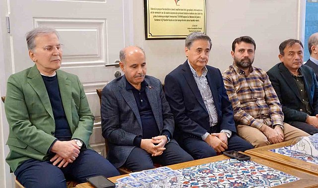 Ankara'da Abdullah Şahin için taziye programı düzenlendi
