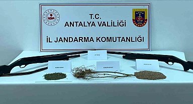Antalya'da 1 kilo 350 gram kokain ele geçirildi