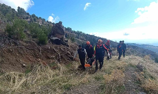 Ava giden vatandaş fenalaşması sonrası yaşamını yitirdi