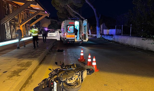 Aydın'da motosiklet kazası: 1 ölü