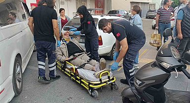 Aynı cadde üzerinde 5 dakika arayla kaza: 2 motosiklet sürücüsü yaralandı