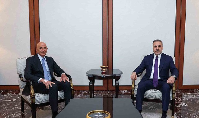 Bakan Fidan, ABD Büyükelçisi Barrack ve Trump'ın Kıdemli Danışmanı Gorka'yı kabul etti