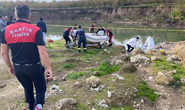 Bartın ırmağında ceset bulundu