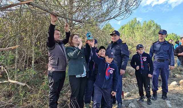 Bartın'da 3 bin 500 adet fidan dikildi