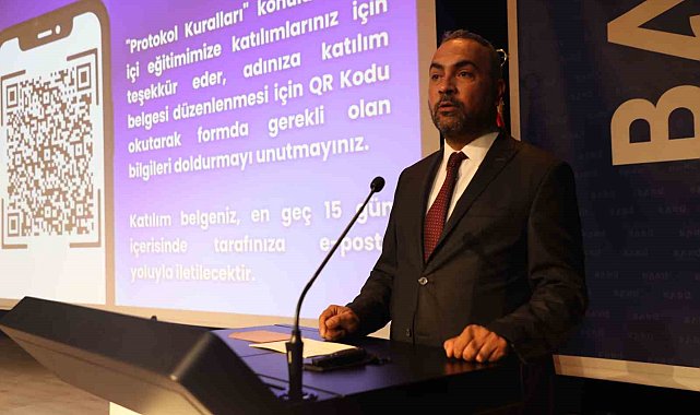 BARÜ'de "Protokol Kuralları Eğitimi" yoğun ilgi gördü