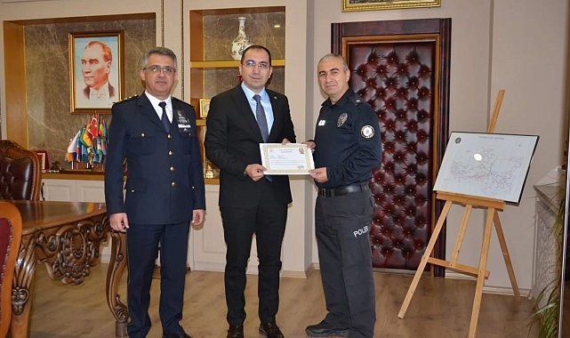 Başarılı polise teşekkür ve tebrik