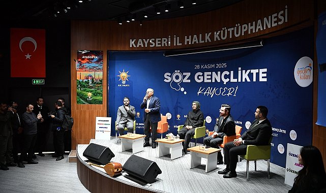 Başkan Büyükkılıç ve Genel Başkan Yardımcısı Kaya gençlerle buluştu