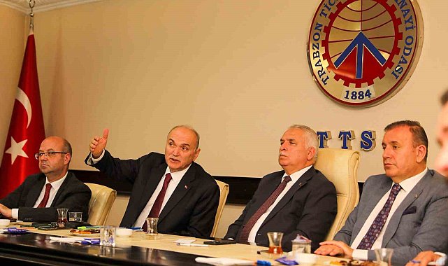 Başkan Özlü'den Trabzon'da önemli açıklamalar