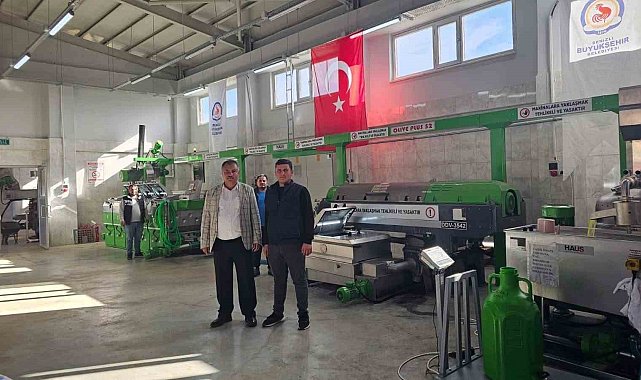 Başkan Pütün; "Zeytinyağı üretim tesisimizde yeni sezon başladı"