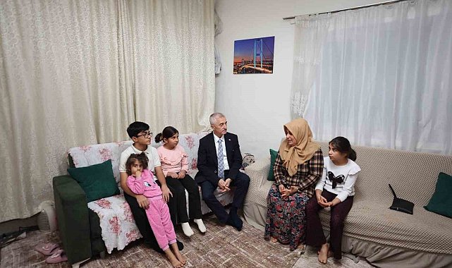 Başkan Tahmazoğlu'ndan aile ve esnaf ziyaretleri