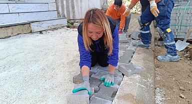 Başkan Tekin'den sahada örnek çalışma