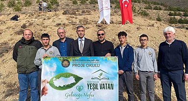 Bayburt Anadolu İmam Hatip Lisesi tarafından hatıra ormanı oluşturuldu