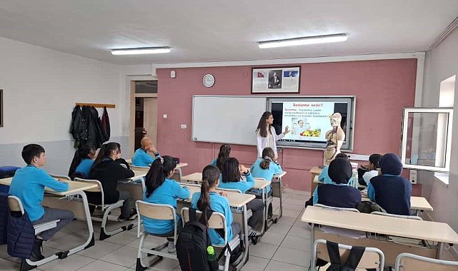Bayburt'ta öğrencilere 'Sağlıklı Yaşam' eğitimi verildi