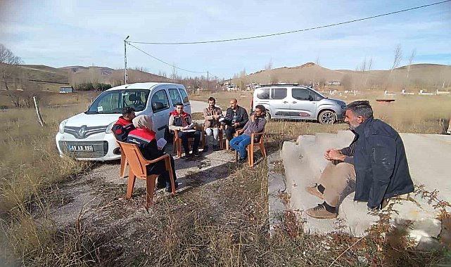 Bayburt'ta "Köylerde Buluşuyoruz, Tarımı Konuşuyoruz" Projesi devam ediyor