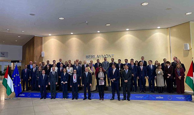 Belçika'da 60 ülkenin katılımı ile Filistin Bağışçılar Grubu toplantısı yapıldı