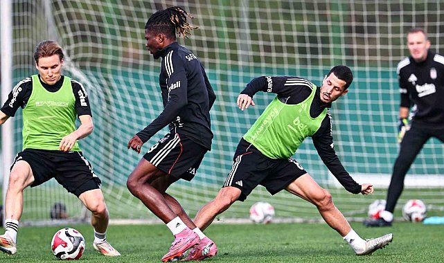 Beşiktaş, Fatih Karagümrük maçı hazırlıklarını sürdürdü