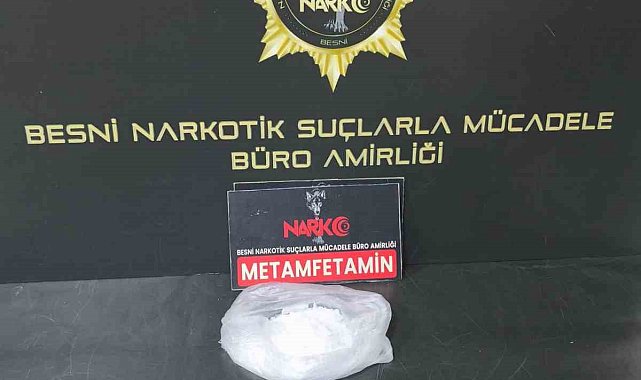 Besni'de uyuşturucu operasyonuna 2 tutuklama