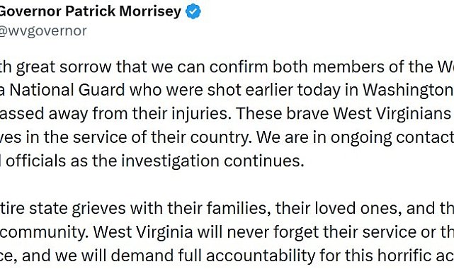 Beyaz Saray yakınlarında silahlı saldırıya uğrayan 2 Ulusal Muhafız personeli hayatını kaybetti